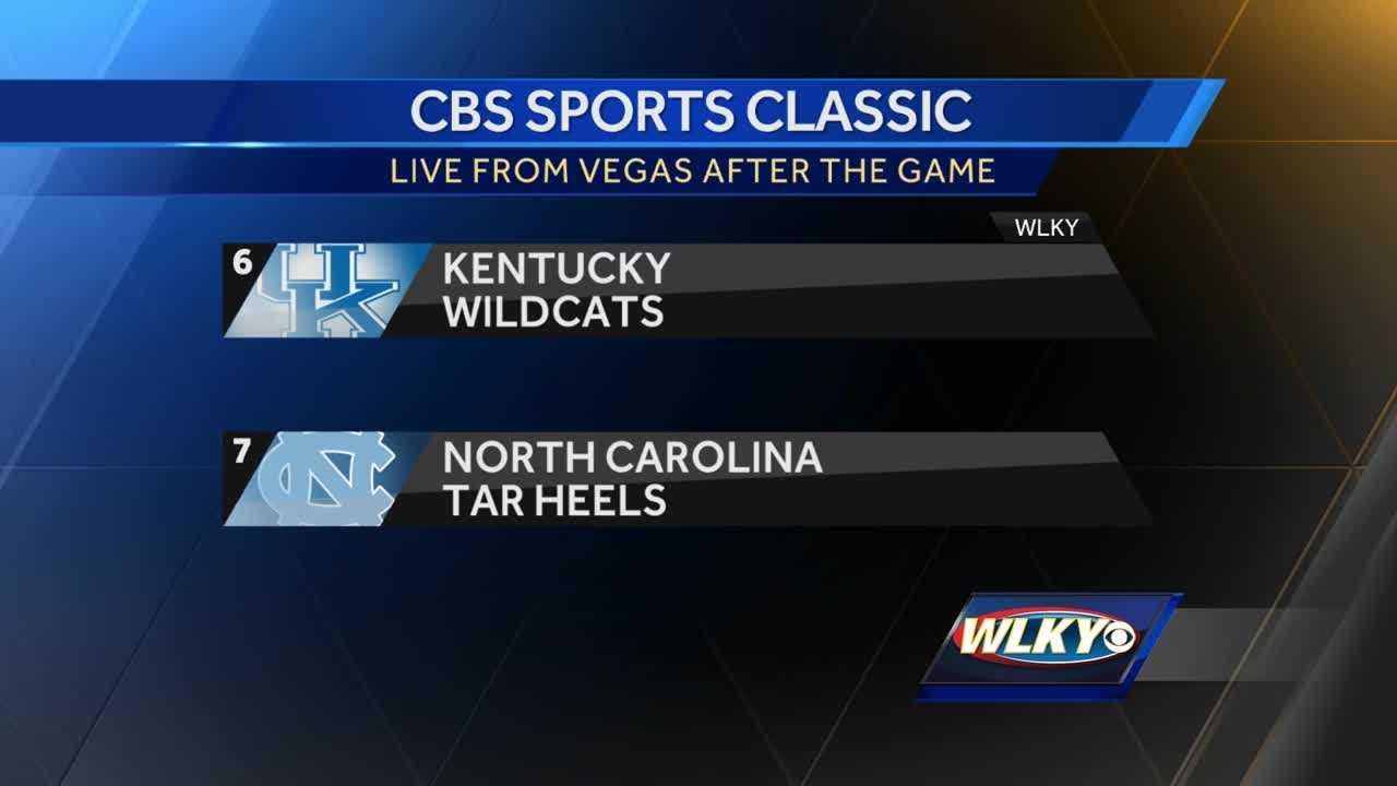 WLKY is in Las Vegas for CBS Sports Classic UK-UNC match up